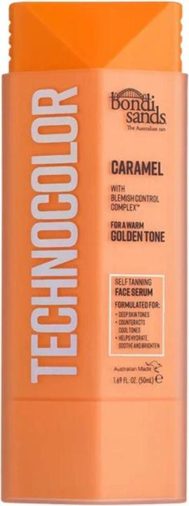 Produktbild Bondi Sands Technocolor Caramel Selbstbräuner Gesichtsserum Einfache Anwendung Streifenfrei Fake Tan Enrich (Selbstbräunungsserum, 50 ml)