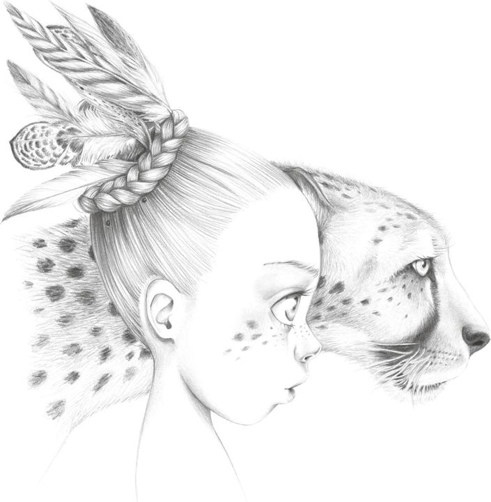 Produktbild My Mandarine Malbuch Coloriage Wild