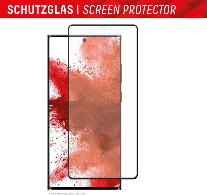 Produktbild Displex Real Glass, Full Cover Panzerglas + Handyhülle (1 Stk., Samsung Galaxy S23 Ultra)