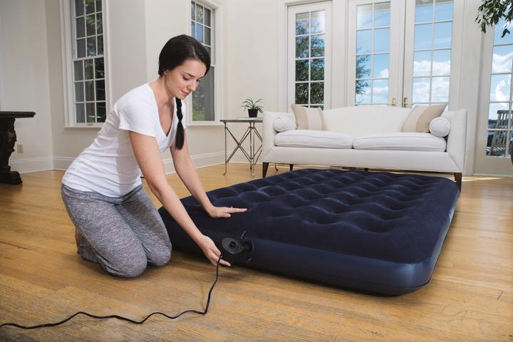 Productafbeelding Bestway Gevlokt luchtmatras - Luchtpomp / Tweepersoons (135 x 190 cm)