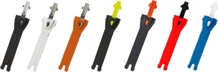 TCX Ratchet Alu L 17 cm black-fluo orange