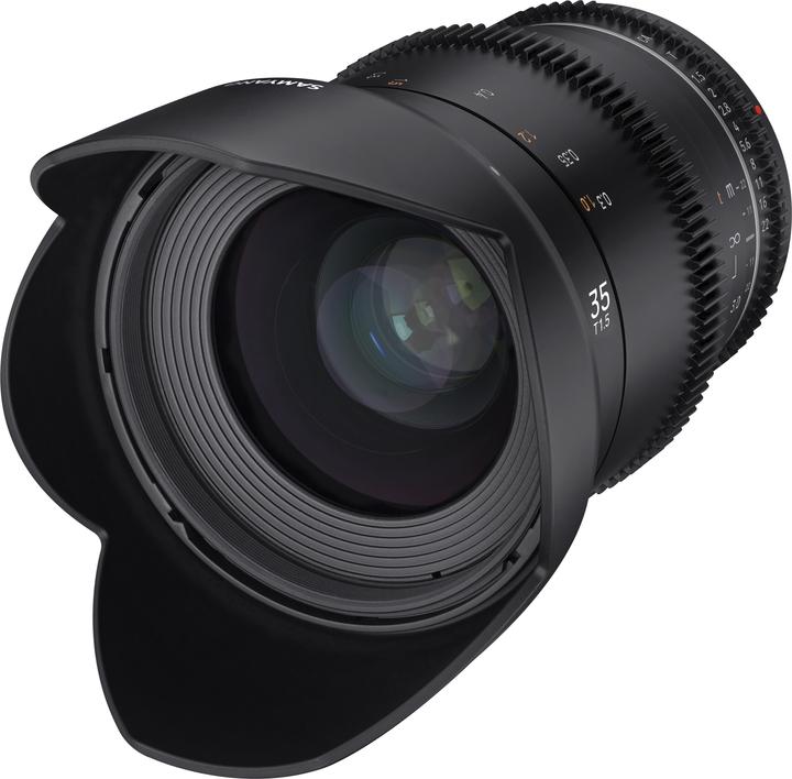 Productafbeelding Samyang MF 35mm T1.5 VDSLR MK2 Sony E (Sony E, Volledig formaat, APS-C / DX, Micro Vier Derde)