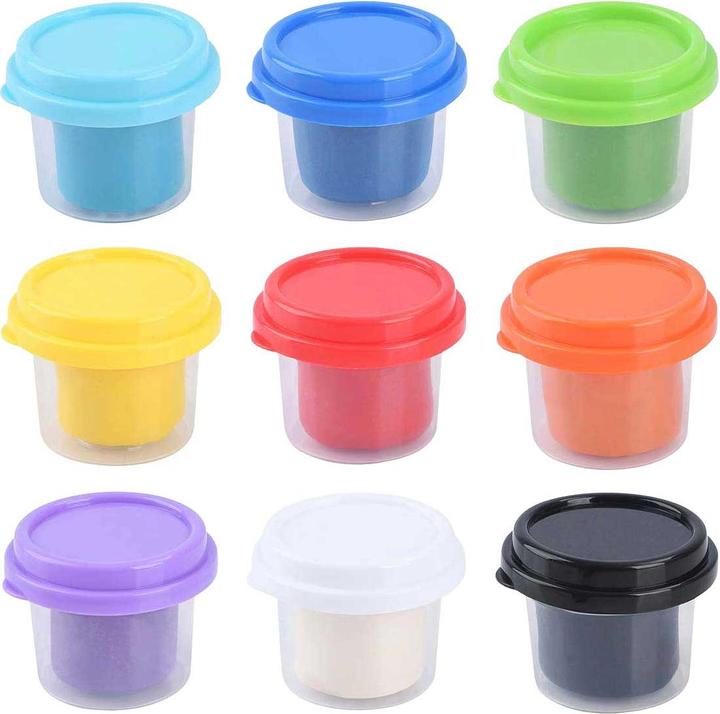 Produktbild PlayGo Knete Set 9 Farben - 9x56 Gramm