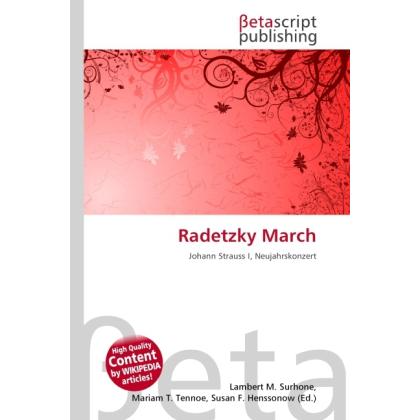 Radetzky March, Fachbücher