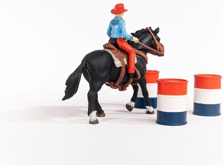 Produktbild Schleich Barrel Racing mit Cowgirl