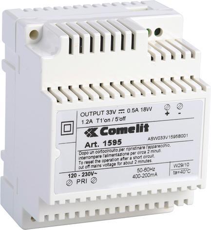 Actual product image Comelit IKALL power supply unit