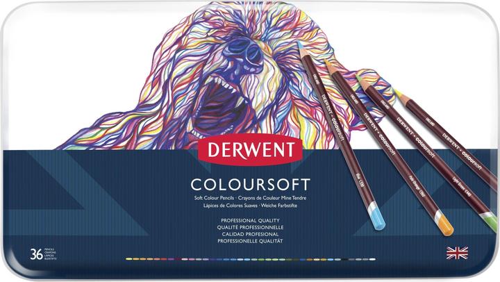 Immagine prodotto Derwent Matite colorate Coloursoft (Multicolore, 72 x)