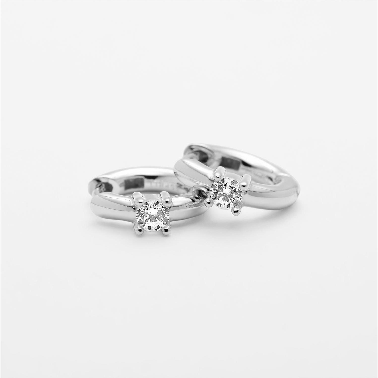 Esprit, Ohrringe, Creolen Belle, (925er Silber)