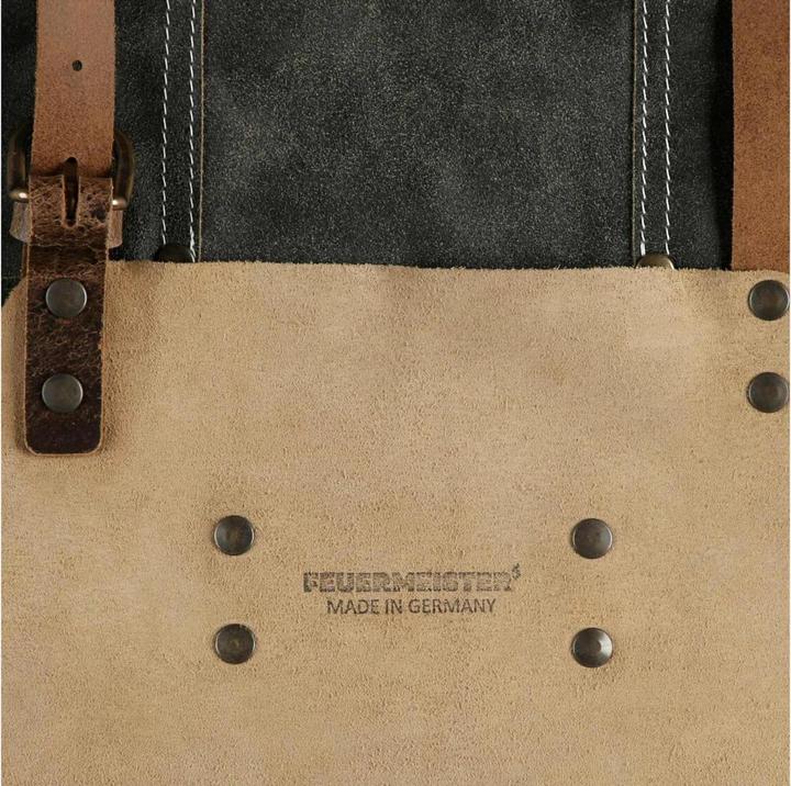 Image du produit Feuermeister Tablier de barbecue en cuir antique, anthracite, taille 2 (L)