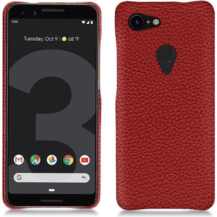 Noreve Lederschutzhülle (Google Pixel 3), Smartphone Hülle, Rot