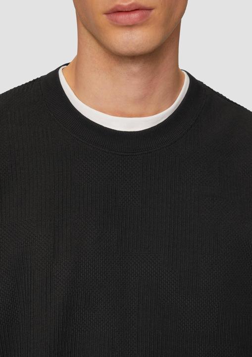 Immagine prodotto S.Oliver Sweatshirt Sweatshirt aus Jacquard in Strick-Optik (3XL)