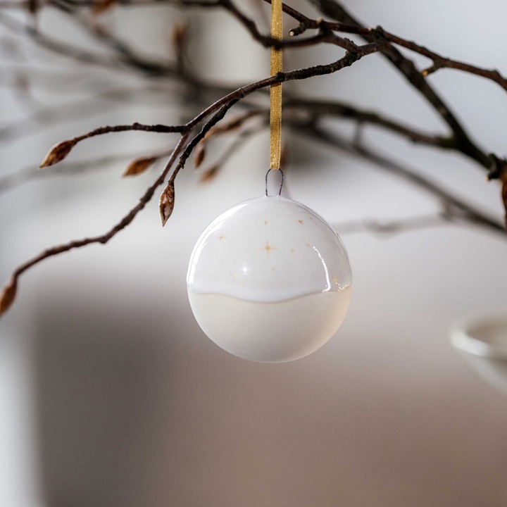 Produktbild Like. by Villeroy & Boch Ornament Kugel Winter Glow (1 -teilig)