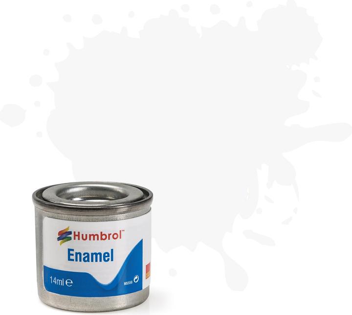 Actual product image Humbrol No 22 White Gloss