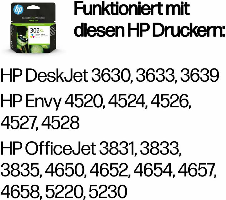 Produktbild HP 302xl (M, C, Y)