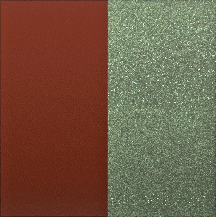 Les Georgettes Noisette/Anis pailleté (Leder)