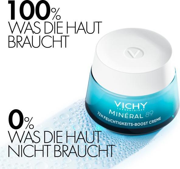 Actual product image Vichy Minéral 89 72H Moisture Boosting Cream (50 ml, Day cream)