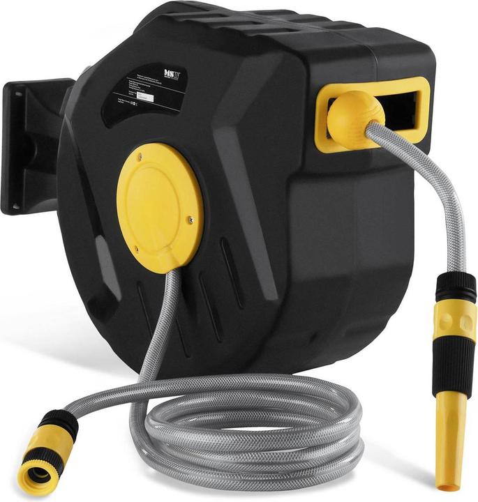 Produktbild MSW Wasserschlauch Aufroller Schlauchtrommel Gartenschlauch Automatik Schlauch 20M (20 m)