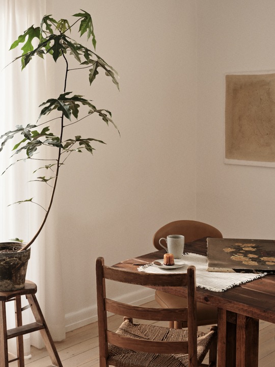 Actual product image Broste Copenhagen NORDIC MARSH crockery set for lunch for two 6 pcs (6 Piece)