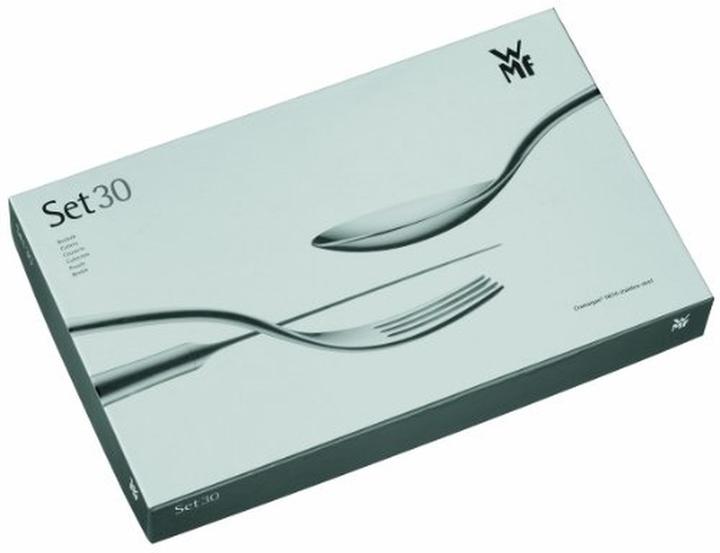 Produktbild WMF Corvo Besteck-Set, 30-teilig (30 Stück, Besteck Set)