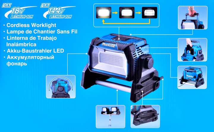 Actual product image Makita DEADML809 (10000 lm)