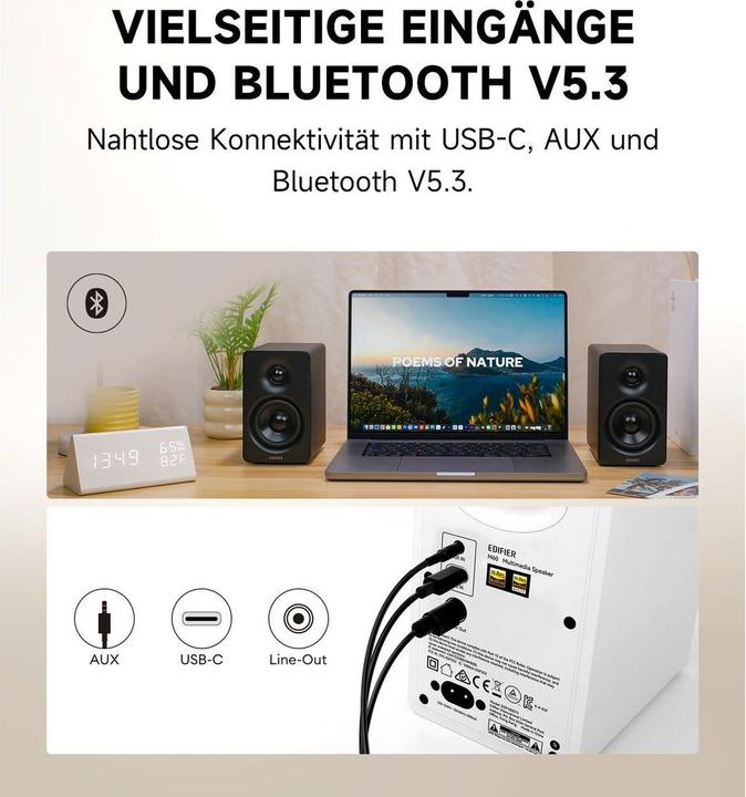 Actual product image Edifier M60 (1 pair, 66 W)