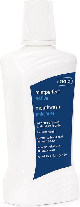 Ziaja Mintperfect Aktive Mundspülung gegen Karies 500ml (500 ml, Mundspülung)