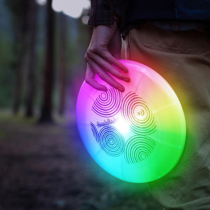 Actual product image Nite Ize Flashflight Light Up Flying Disc - Disc-O Select