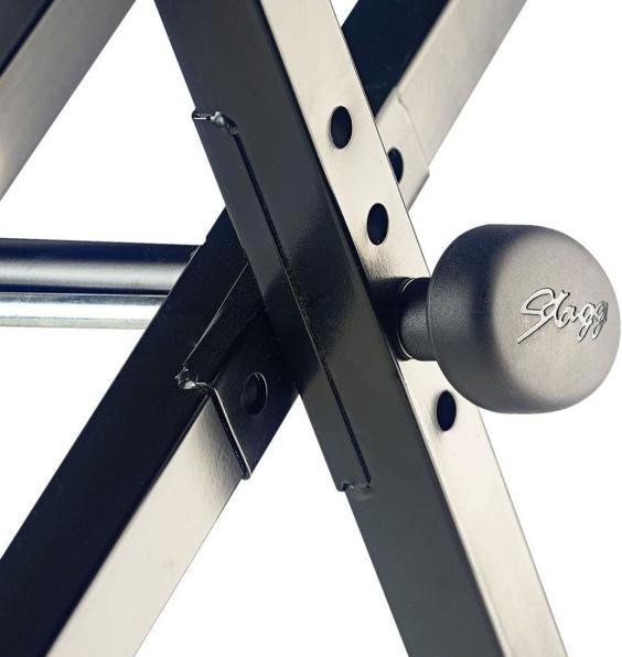 Actual product image Stagg KEB-A60 Piano Bench Keyboard Seat