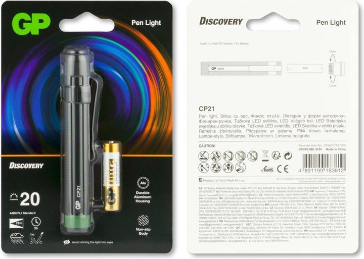Produktbild GP Lighting GP Discvery CP21 (11.50 cm, 20 lm)
