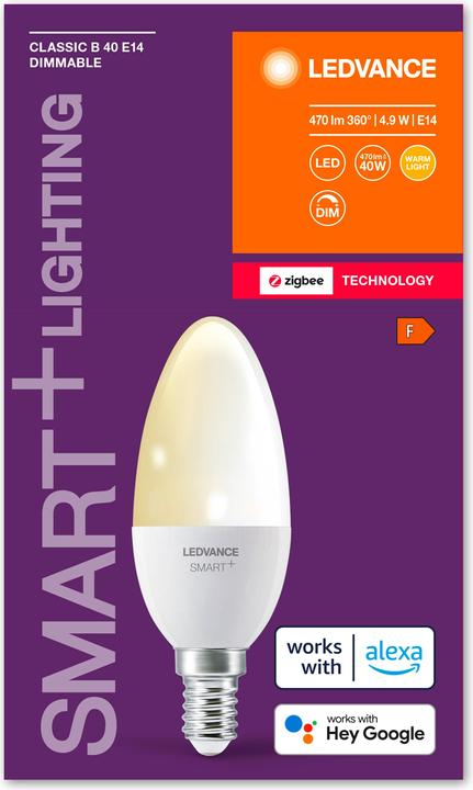 Produktbild Ledvance Smart+ Classic (E14, 470 lm, 1 x)