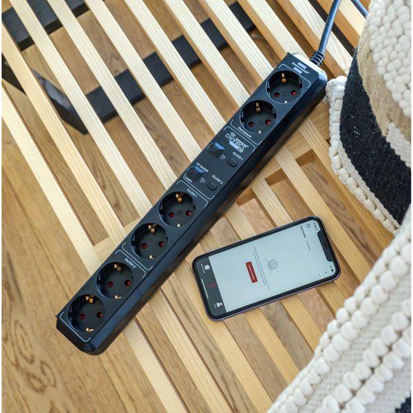 Immagine prodotto Brennenstuhl Eco-Line WIFI 6-fach Steckdosenleiste 1,5m (6 x, 1.50 m)