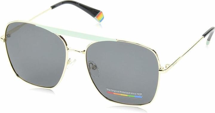 Gelb, grün grau, Matt Aqua Gold