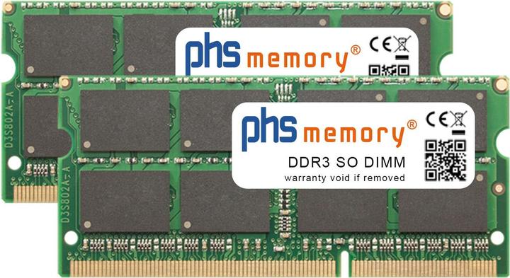 Produktbild PHS-memory RAM passend für Apple iMac Core i5 2.7GHz 21,5-Zoll (Late 2012) (2 x 8GB)