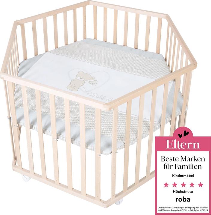 Immagine prodotto Roba Box per bambini a 6 angoli Liebhabär (119 cm, 103.50 cm, MDF)