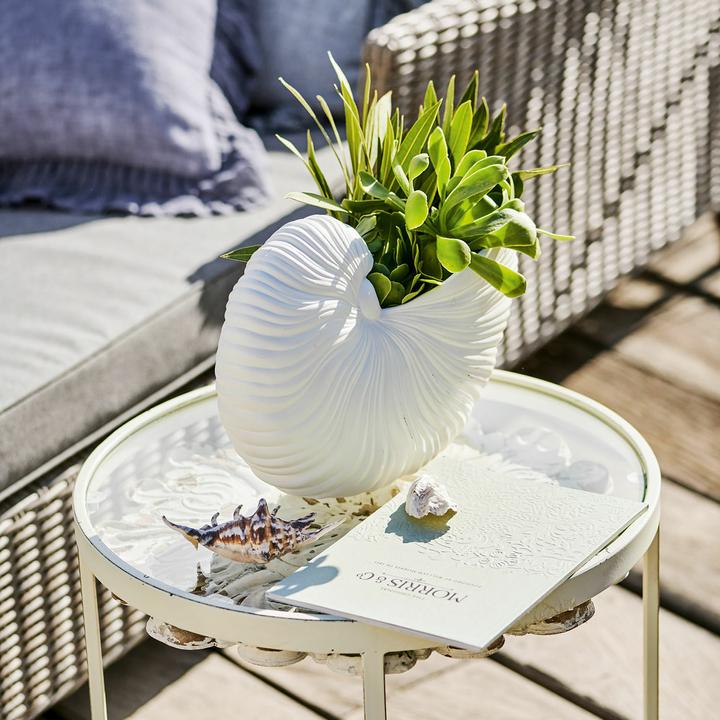 Actual product image Loberon Cachepot Manteur white (28.50 cm)