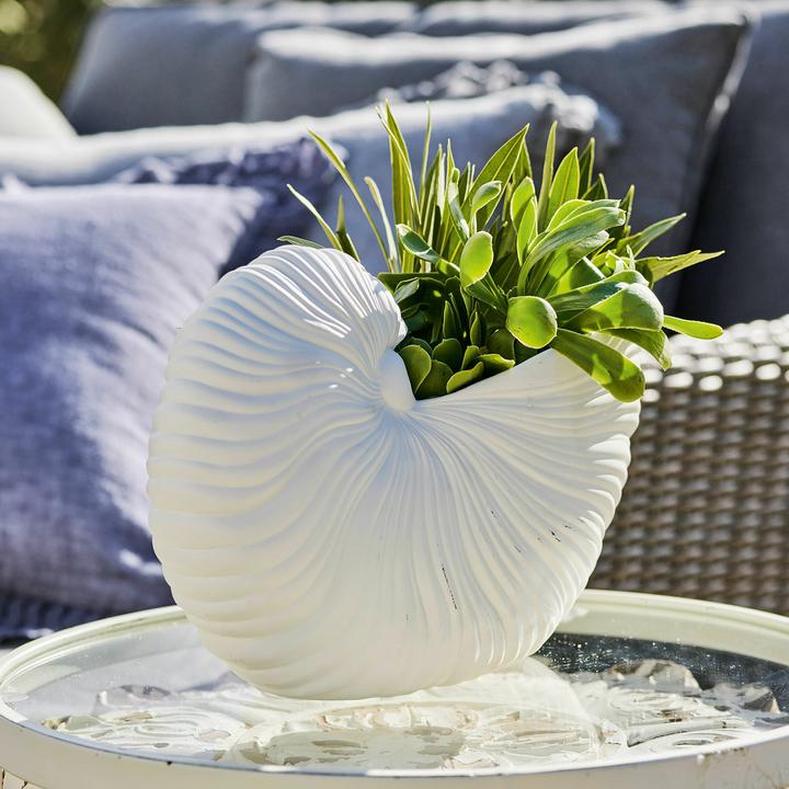 Actual product image Loberon Cachepot Manteur white (28.50 cm)