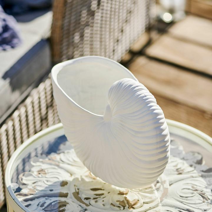 Actual product image Loberon Cachepot Manteur white (28.50 cm)