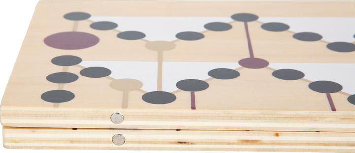 Actual product image small foot Ludo and ladder game "Gold Edition (German)