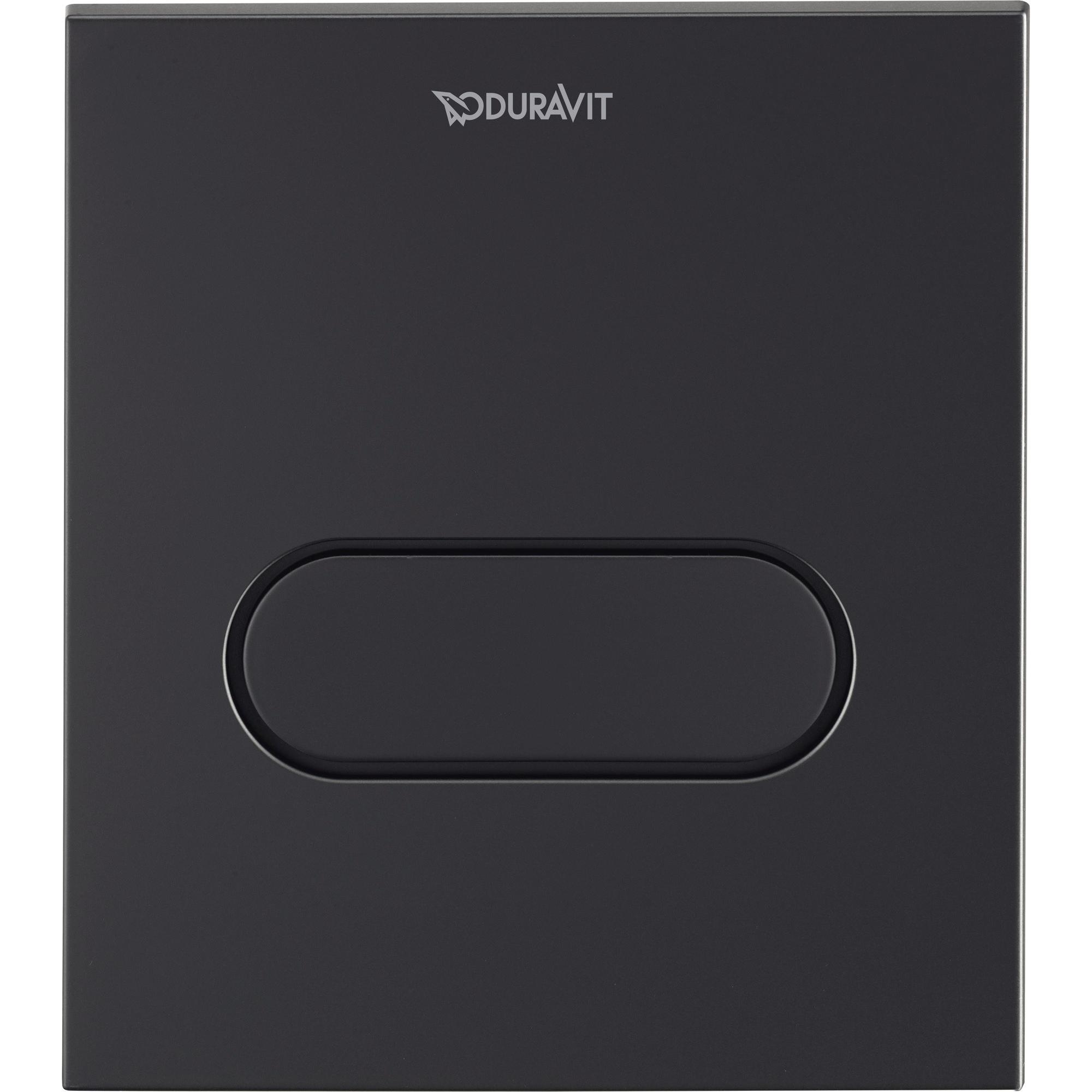Duravit, Placca WC, Betätigungsplatte DURASYSTEM A1 130x150mm f Urinal KS schwarz matt schwarz matt