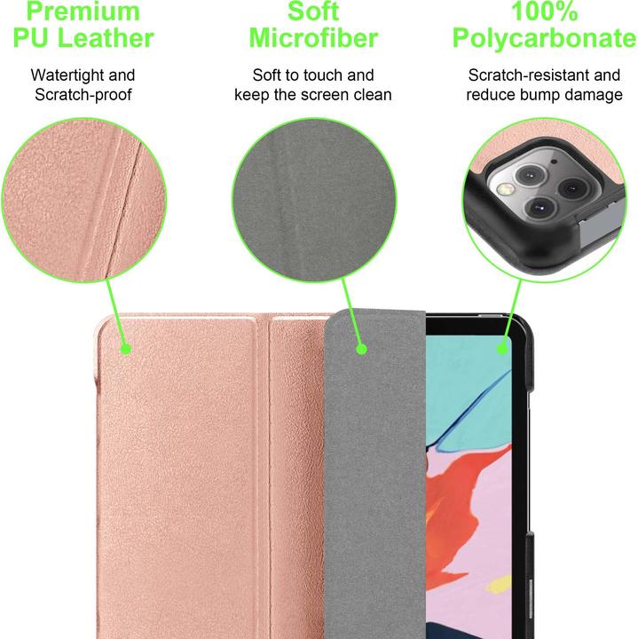 Image du produit Cadorabo Tablet Book (AVEC Wake Up) Étui pour Apple iPad PRO 11 2020 (11 pouces) (iPad Pro 11 2020 (2. Gen))