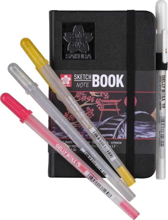 Immagine prodotto Sakura Sketch Notebook A6 Schwarz Hochformat (A6)