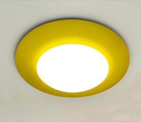 Actual product image Niermann Stand By Niermann Saturn ceiling light E27 yellow Made in Germany