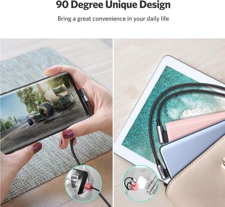 Actual product image Ugreen USB A - USB C (1 m, USB 2.0, 60 W)