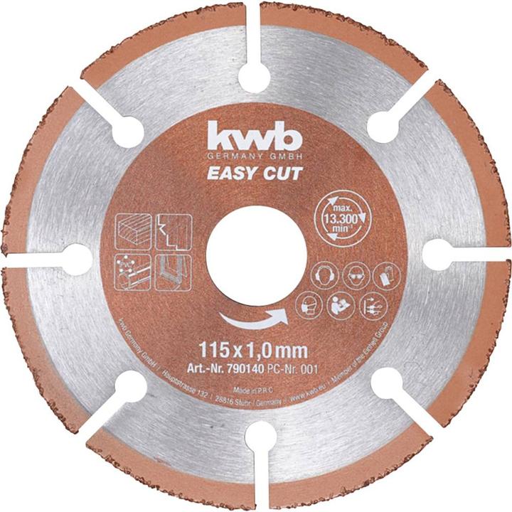 Immagine prodotto kwb Disco da taglio, dritto EASY CUT HM DIVIDING DISC, UNIVERSAL
