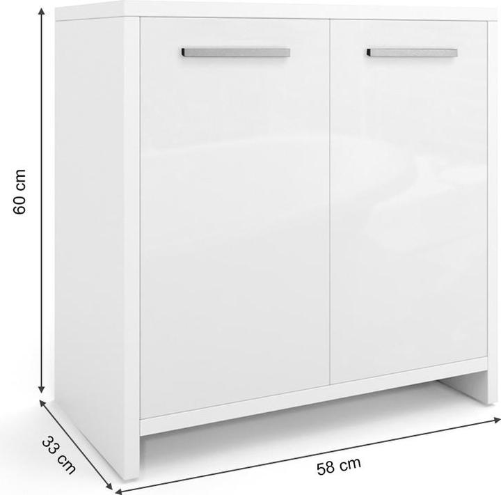 Actual product image Vicco Kiko (58 x 60 x 33 cm)