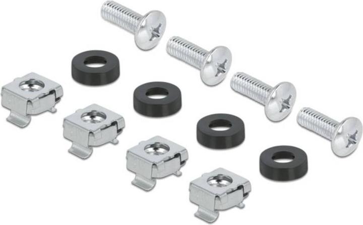 Produktbild Delock 19? Hutschienenpanel mit seitlicher Kabeldurchführung 1 HE schwarz