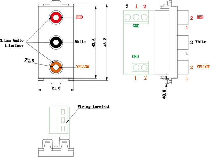 Produktbild Value MultiMedia Anschluss-Systeme (Netzwerk Zubehör)
