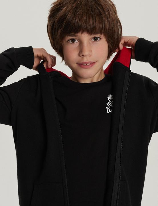 Immagine prodotto Dakar HOODY DKR 23 ZIP KID 822 BLK (122, 128)