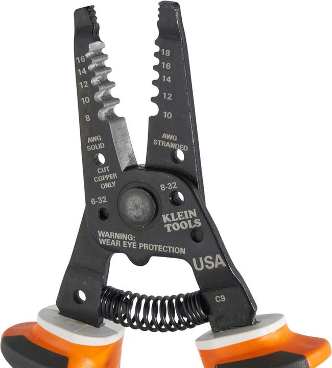 Image du produit Klein Tools Pinces à sertir/cutters/outils d'anisotropie (200 mm)