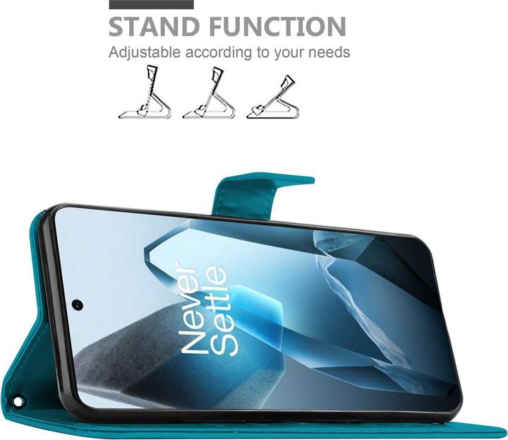 Produktbild Cadorabo Hülle für OnePlus 13 mit Blumen Muster (OnePlus 13)